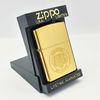 Bật Lửa Zippo Đồng Khối Solid Brass Chủ Đề Quân Sự Hoa Kỳ Hiếm Gặp Năm 1998 Đời XIV La Mã ZL693