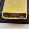 Bật Lửa Zippo Đồng Khối Solid Brass Chủ Đề Quân Sự Hoa Kỳ Hiếm Gặp Năm 1998 Đời XIV La Mã ZL693