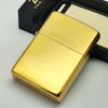 Bật Lửa Zippo Đồng Khối Solid Brass Trơn Bóng Hiếm Gặp Năm 1994 Đời X La Mã ZL695