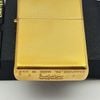 Bật Lửa Zippo Đồng Khối Solid Brass Trơn Bóng Hiếm Gặp Năm 1994 Đời X La Mã ZL695