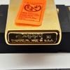 Bật Lửa Zippo Đồng Khối Mạ Vàng Chủ Đề Hiếm Gặp Năm 1995 Đời XI La Mã ZL698