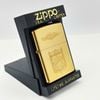 Bật Lửa Zippo Đồng Khối Solid Brass Chủ Đề Tàu Chiến Hiếm Gặp Năm 1995 Đời XI La Mã ZL704