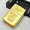 Bật Lửa Zippo Đồng Khối Solid Brass Chủ Đề Tàu Chiến Hiếm Gặp Năm 1995 Đời XI La Mã ZL704
