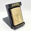 Bật Lửa Zippo Đồng Khối Hoa Văn Cổ Điển Venetian Hiếm Gặp Đời VIII La Mã Năm 1992 ZL687