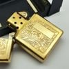 Bật Lửa Zippo Đồng Khối Hoa Văn Cổ Điển Venetian Hiếm Gặp Đời VIII La Mã Năm 1992 ZL687