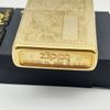 Bật Lửa Zippo Đồng Khối Hoa Văn Cổ Điển Venetian Hiếm Gặp Đời VIII La Mã Năm 1992 ZL687