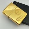 Bật Lửa Zippo Đồng Khối Chu Niên 1932 - 1991 Chủ Đề Tầu Chiến Cực Hiếm Năm 1991 ZQH172