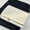 Bật Lửa Zippo Bạc Đúc Nguyên Khối Sterling, Hiếm Gặp Giá Trị Sưu Tầm Cao, Sản Xuất Năm 1999 ZB88