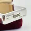 Bật Lửa Zippo Bạc Đúc Nguyên Khối Sterling, Hiếm Gặp Giá Trị Sưu Tầm Cao, Sản Xuất Năm 1994 ZB87