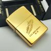 Bật Lửa Zippo Đồng Khối Solid Brass Chủ Đề Tàu Chiến Hiếm Gặp Năm 1992 Đời VIII La Mã ZL706
