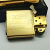 Bật Lửa Zippo Đồng Khối Solid Brass Chủ Đề Tàu Chiến Hiếm Gặp Năm 1992 Đời VIII La Mã ZL706