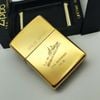 Bật Lửa Zippo Đồng Khối Solid Brass Chủ Đề Tàu Chiến Hiếm Gặp Năm 1993 Đời IX La Mã ZL684