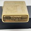 Bật Lửa Zippo Đồng Khối Hoa Văn Cổ Điển Venetian Hiếm Gặp Đời VIII La Mã Năm 1992 ZL687