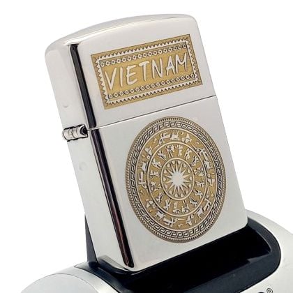 BẬT LỬA ZIPPO ARMOR VỎ DẦY TRỐNG ĐỒNG VN ZKC22