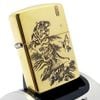 BẬT LỬA ZIPPO ĐỒNG NGUYÊN KHỐI ARMOR VỎ DẦY KHẮC SÂU CHỦ ĐỀ HỔ NÚI BẢN GIỚI HẠN XXX/999 ZKB71