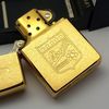 Bật Lửa Zippo Đồng Khối Mạ Vàng Chủ Đề Hiếm Gặp Năm 1995 Đời XI La Mã ZL698