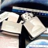 Bật Lửa Zippo Cổ Đồng Khối Mạ Titan Zippo COTY 1999: One World – One Future Hiếm Gặp Đời XV La Mã Năm 1999 ZS93