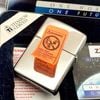 Bật Lửa Zippo Cổ Đồng Khối Mạ Titan Zippo COTY 1999: One World – One Future Hiếm Gặp Đời XV La Mã Năm 1999 ZS93