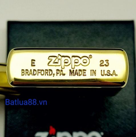 Bật Lửa Zippo Đồng Khối Khắc Tuổi Mùi Con Dê - Chủ Đề 12 Con Giáp ZKB118
