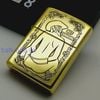Bật Lửa Zippo Đồng Khối Khắc Chủ Đề Cô Gái Cao Bồi ZKB116