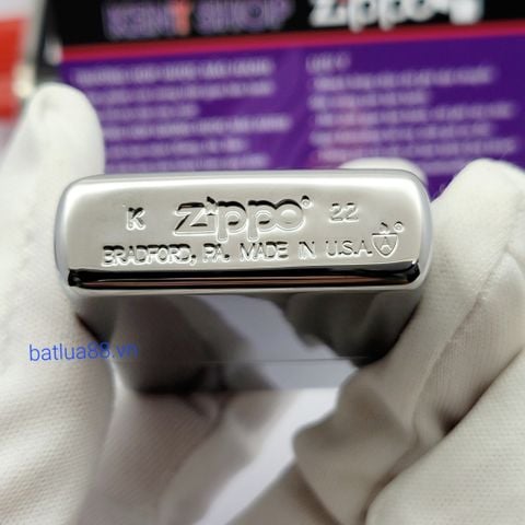 Zippo Armor mắt Rồng Xanh Z242