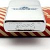 Bật Lửa Zippo Cổ Đồng Khối Mạ Chrome Phay Xước Chủ Đề Ăn Phủ Sơn Hiếm Gặp Năm 1958 Đời 8 Chấm ZC439