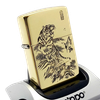 Bật Lửa Zippo Đồng Khối Khắc Tuổi Dần Con Hổ - Chủ Đề 12 Con Giáp ZKB124