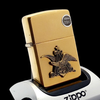 Bật Lửa Zippo Đồng Nguyên Khối Emblem Hãng Bia Đời XVI La Mã Năm 2000 ZL713