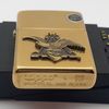 Bật Lửa Zippo Đồng Nguyên Khối Emblem Hãng Bia Đời XVI La Mã Năm 2000 ZL713