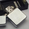 Bật Lửa Zippo Đồng Khối Mạ Chrome Trơn Phay Xước Đời IV La Mã Năm 1988 ZL696