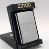 Bật Lửa Zippo Đồng Khối Mạ Chrome Trơn Phay Xước Đời IV La Mã Năm 1988 ZL696
