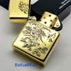 Bật Lửa Zippo Đồng Khối Khắc Tuổi Dần Con Hổ - Chủ Đề 12 Con Giáp ZKB124