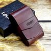 Bao Da Bật Lửa Zippo Da Bò Cao Cấp PK66