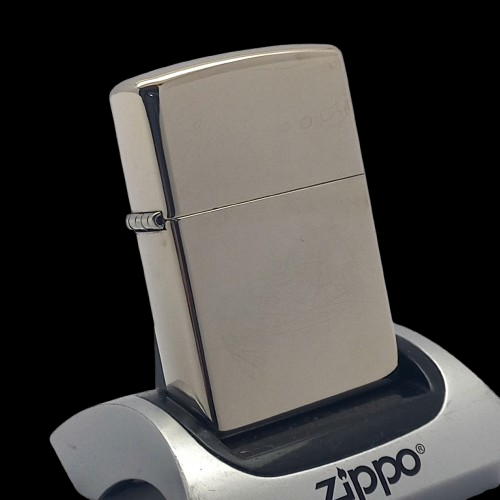 Bật Lửa Zippo Đồng Khối Mạ Nikel Đời XIII La Mã Năm 1997 ZL716