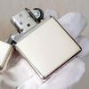 BẬT LỬA ZIPPO BẠC KHỐI STERLING BẢN ARMOR VỎ DẦY TRƠN BÓNG ZB15