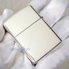 BẬT LỬA ZIPPO BẠC KHỐI STERLING BẢN ARMOR VỎ DẦY TRƠN BÓNG ZB15