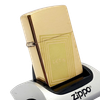 Bật Lửa Zippo Đồng Khối Phay Xước Chủ Đề Camel Z336