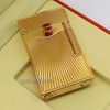 Bật lửa Dupont mạ vàng vân tia nắng D202
