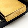 Bật Lửa Zippo Đồng Khối Solid Brass Trơn Phay Xước 2 Mặt Đời IX La Mã Năm 1993 ZL642