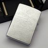 BẬT LỬA ZIPPO ĐỒNG KHỐI MẠ CHROME TRƠN PHAY XƯỚC XI NĂM 1995 ZL558