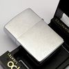 BẬT LỬA ZIPPO CHROME PHAY XƯỚC CỔ ĐIỂN TRƠN 2 MẶT ĐỜI X NĂM 1994 ZL142