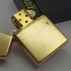 Bật Lửa Zippo Đồng Khối Solid Brass Trơn Bóng Năm 1994 Đời X La Mã ZL722