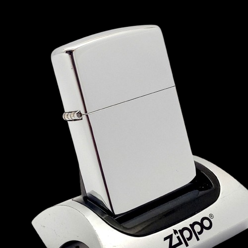 Bật Lửa Zippo Đồng Khối Mạ Chrome Trơn Bóng Đời XI La Mã Năm 1995 ZL728