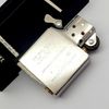 Bật Lửa Zippo Đồng Khối Mạ Chrome Trơn Bóng Đời XI La Mã Năm 1995 ZL729