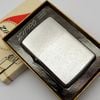 Bật Lửa Zippo Cổ Đồng Khối Mạ Chrome Trơn Phay Xước Hiếm Gặp Năm 1967 Đời 7 Vạch Thẳng ZC469