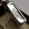 Bật Lửa Zippo Cổ Đồng Khối Mạ Chrome Trơn Phay Xước Hiếm Gặp Năm 1967 Đời 7 Vạch Thẳng ZC469