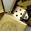 Bật Lửa Zippo Đồng Nguyên Khối Chu Niên Năm 1932 - 1982 Bản Kỷ Niệm 50 Năm Thành Lập Hãng Zippo Giá Trị Sưu Tầm Cực Cao ZQH179