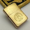 Bật Lửa Zippo Đồng Nguyên Khối Chu Niên Năm 1932 - 1982 Bản Kỷ Niệm 50 Năm Thành Lập Hãng Zippo Giá Trị Sưu Tầm Cực Cao ZQH179