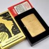 Bật Lửa Zippo Đồng Nguyên Khối Solid Brass Trơn Phay Xước Chu Niên 1932 - 1984 Cực Hiếm Gặp Có Giá Trị Sưu Tầm Cao ZQH180