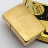 Bật Lửa Zippo Đồng Nguyên Khối Solid Brass Trơn Phay Xước Chu Niên 1932 - 1984 Cực Hiếm Gặp Có Giá Trị Sưu Tầm Cao ZQH180